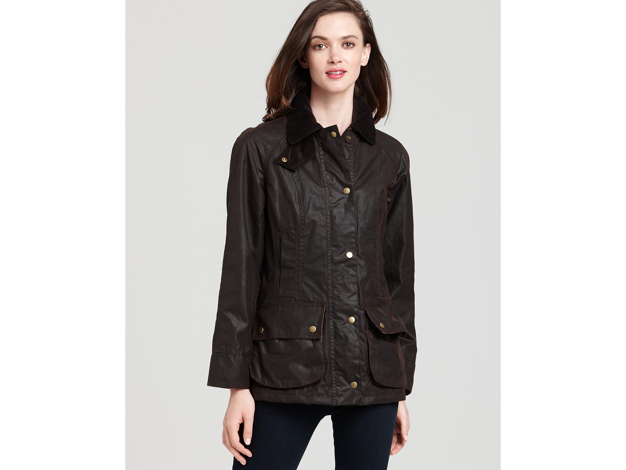 barbour dalby waxed cotton jacket