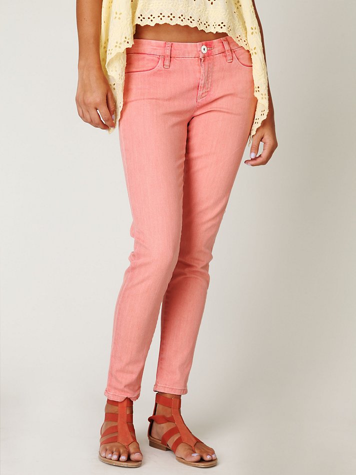 free people pink jeans