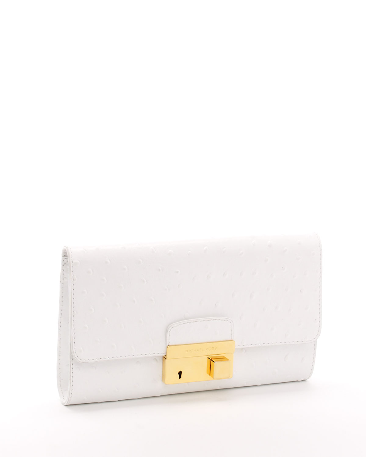 mk gia ostrich tote