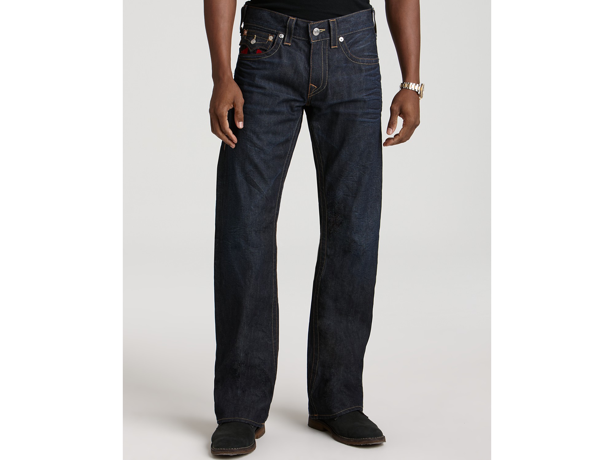 Ash True Religion Ricky Red Stitch 