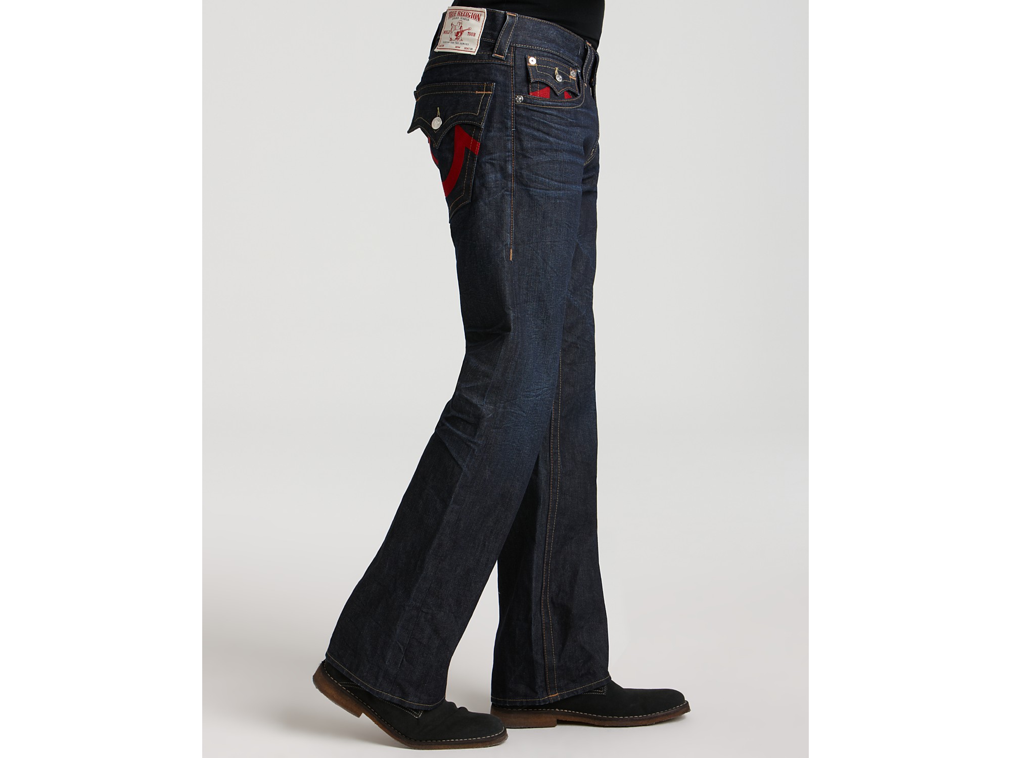 Ash True Religion Ricky Red Stitch 