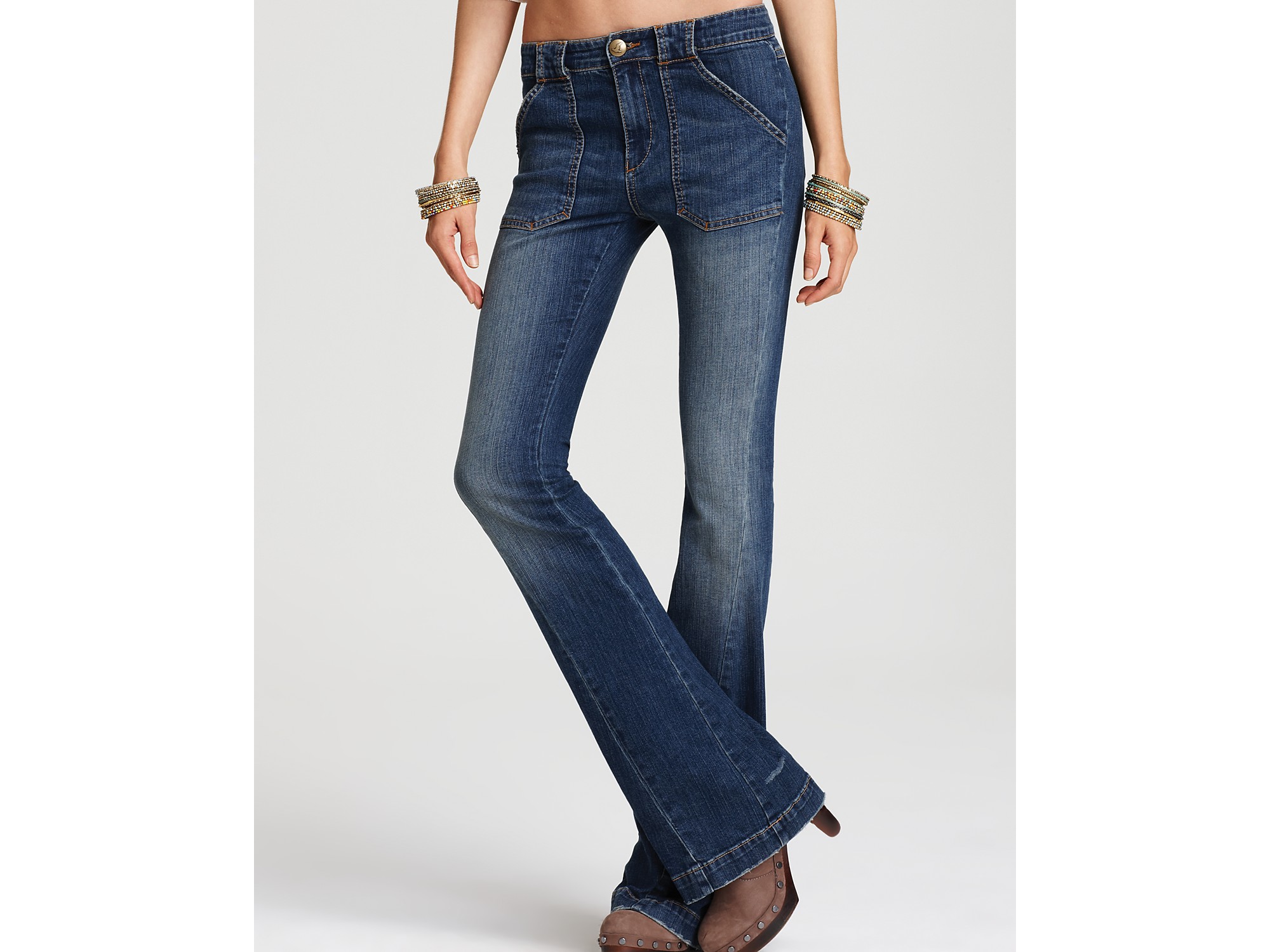 free people patch jeans