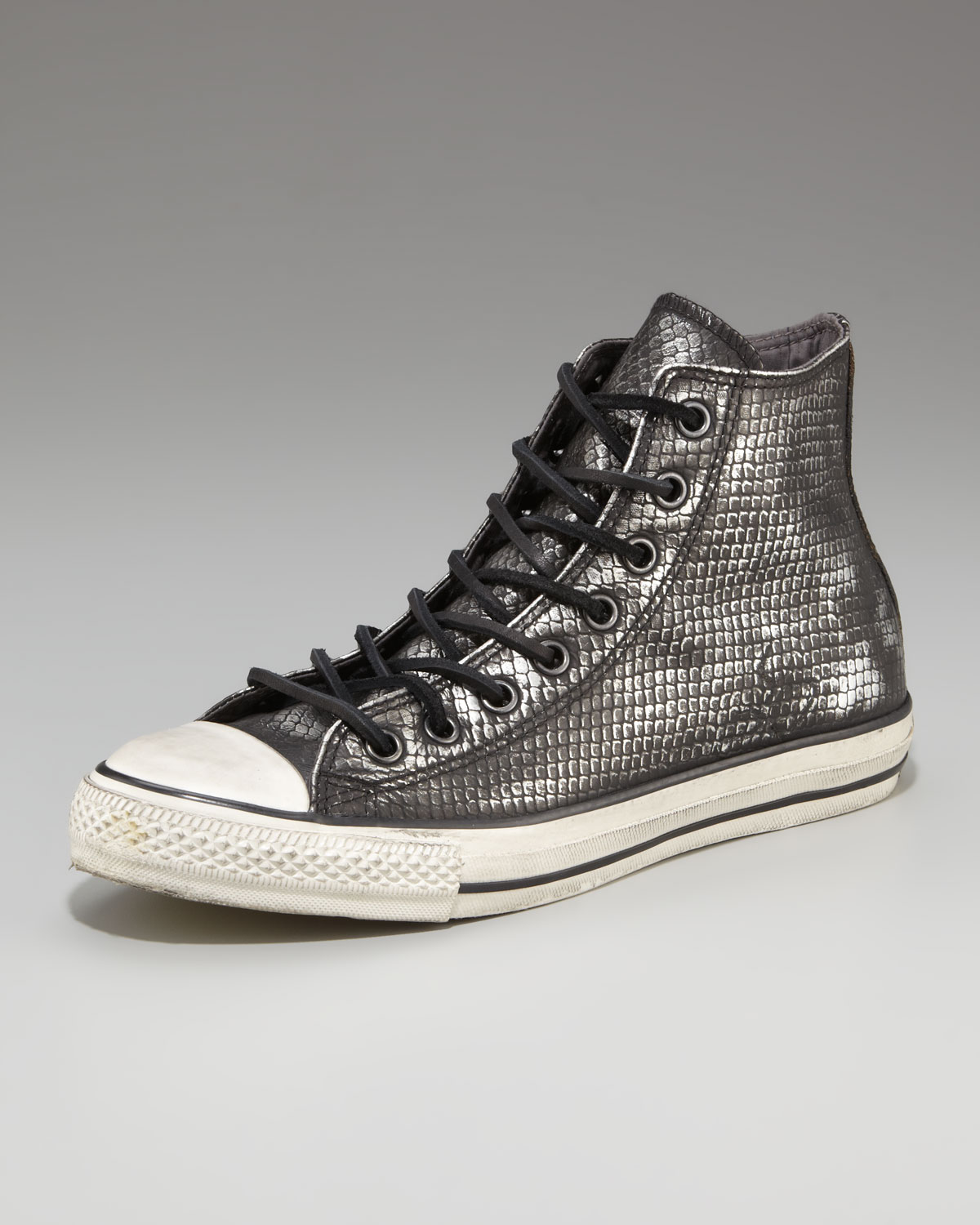 converse snake print high top sneaker