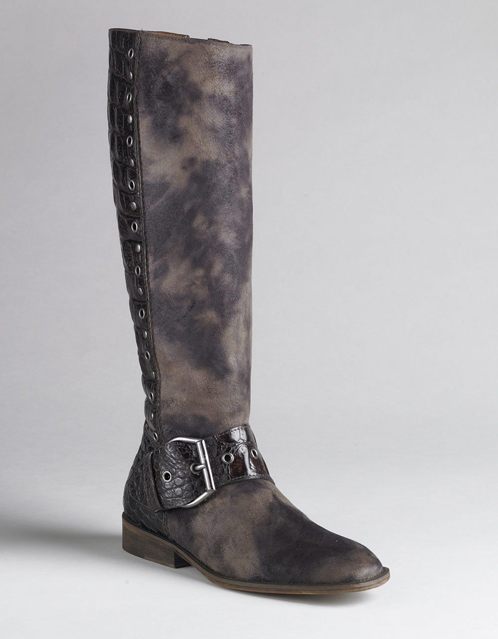Donald J Pliner Gale Boots in Brown (taupe suede) | Lyst