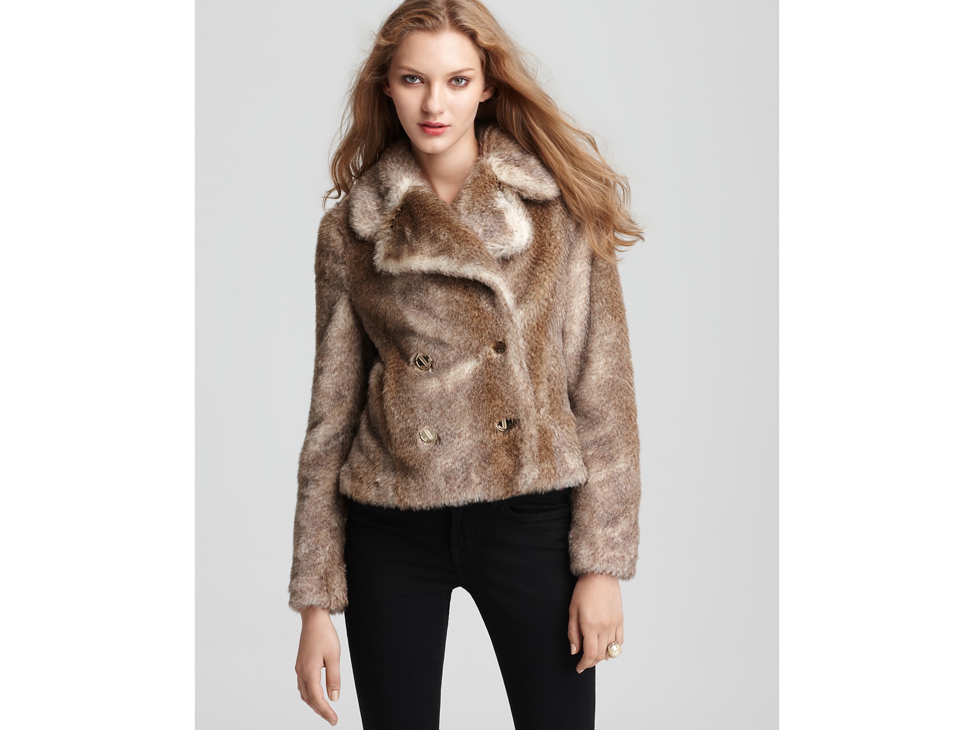 juicy couture faux fur jacket