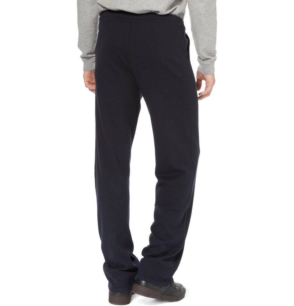 Loro Piana Cashmere and Silkblend Tracksuit Sweatpants in Blue for Men ...