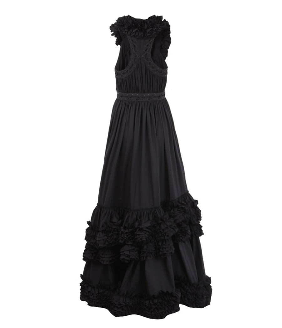 AllSaints Allegra Maxi Dress in Black - Lyst