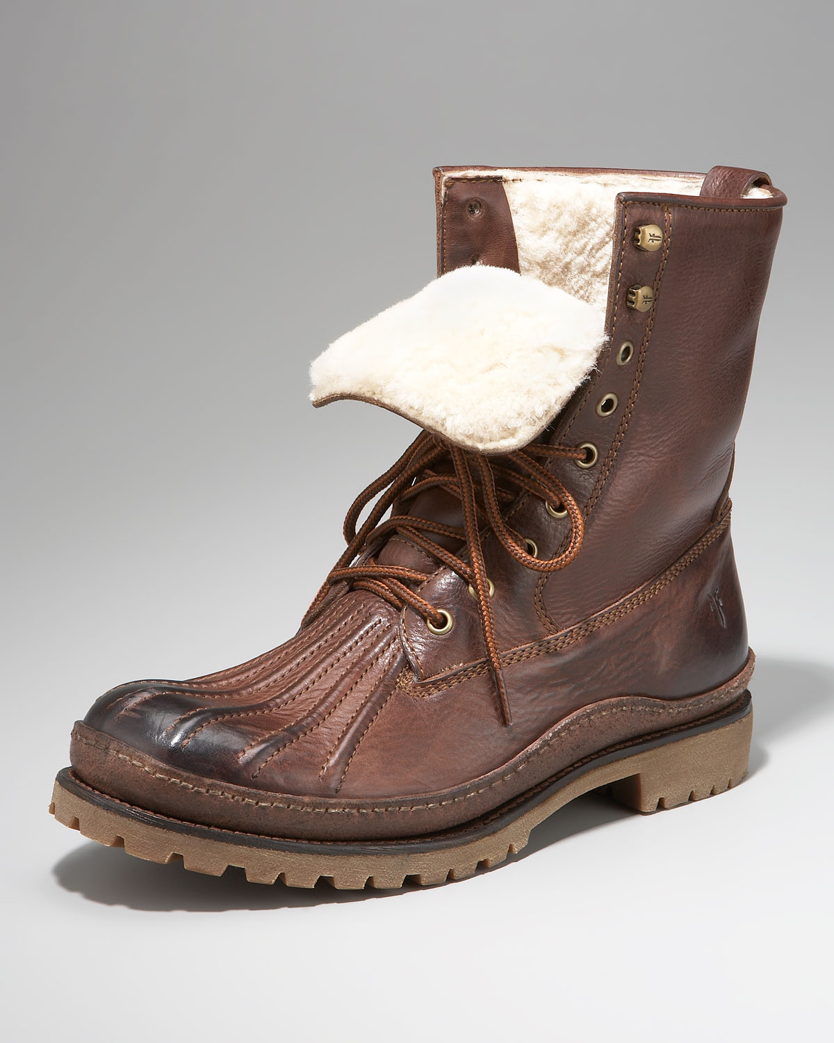 Frye Thurman Shearling Duck Boot in 