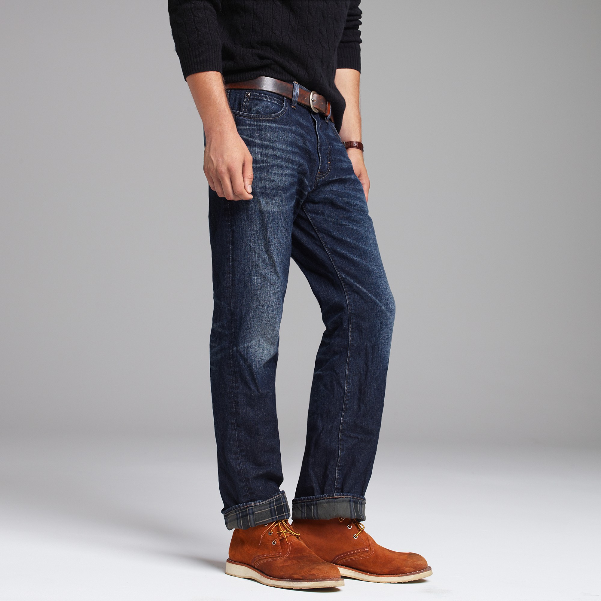 j crew lined jeans