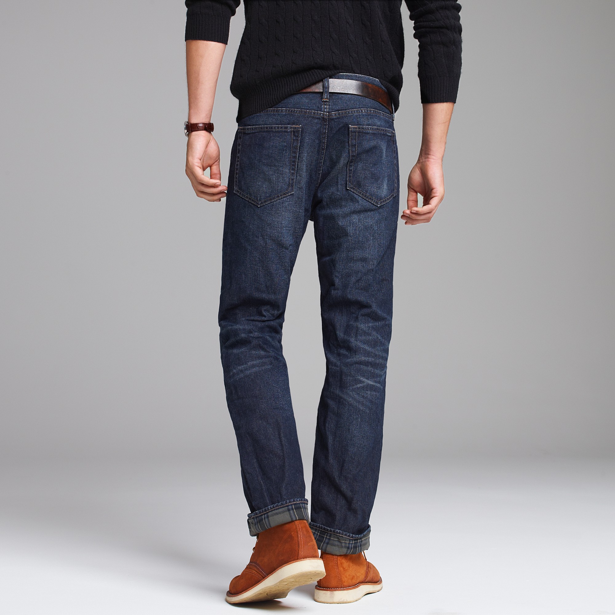 j crew lined jeans