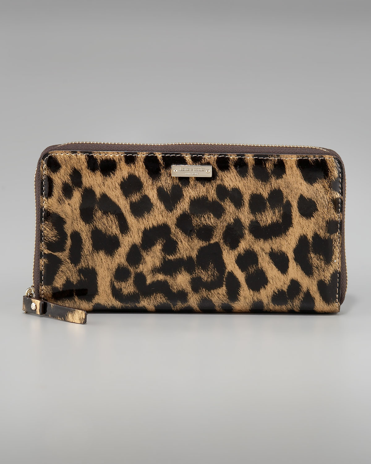 kate spade leopard print wallet
