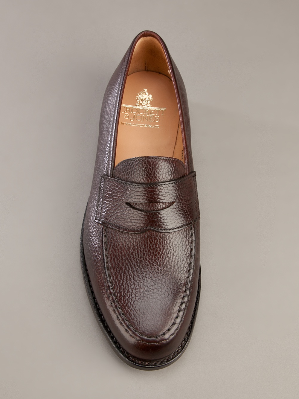 Crockett & Jones Boston Penny Loafer in Brown for Men Lyst