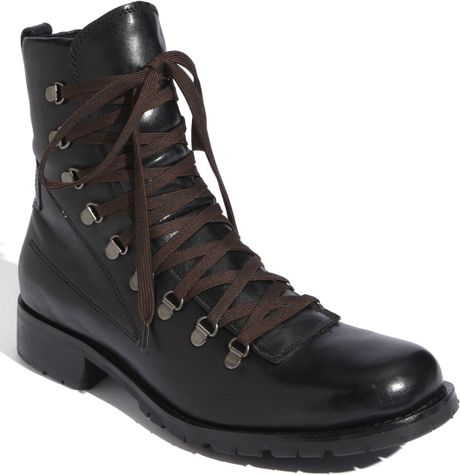 Kenneth Cole Mountain Bike Boots in Black for Men | Lyst