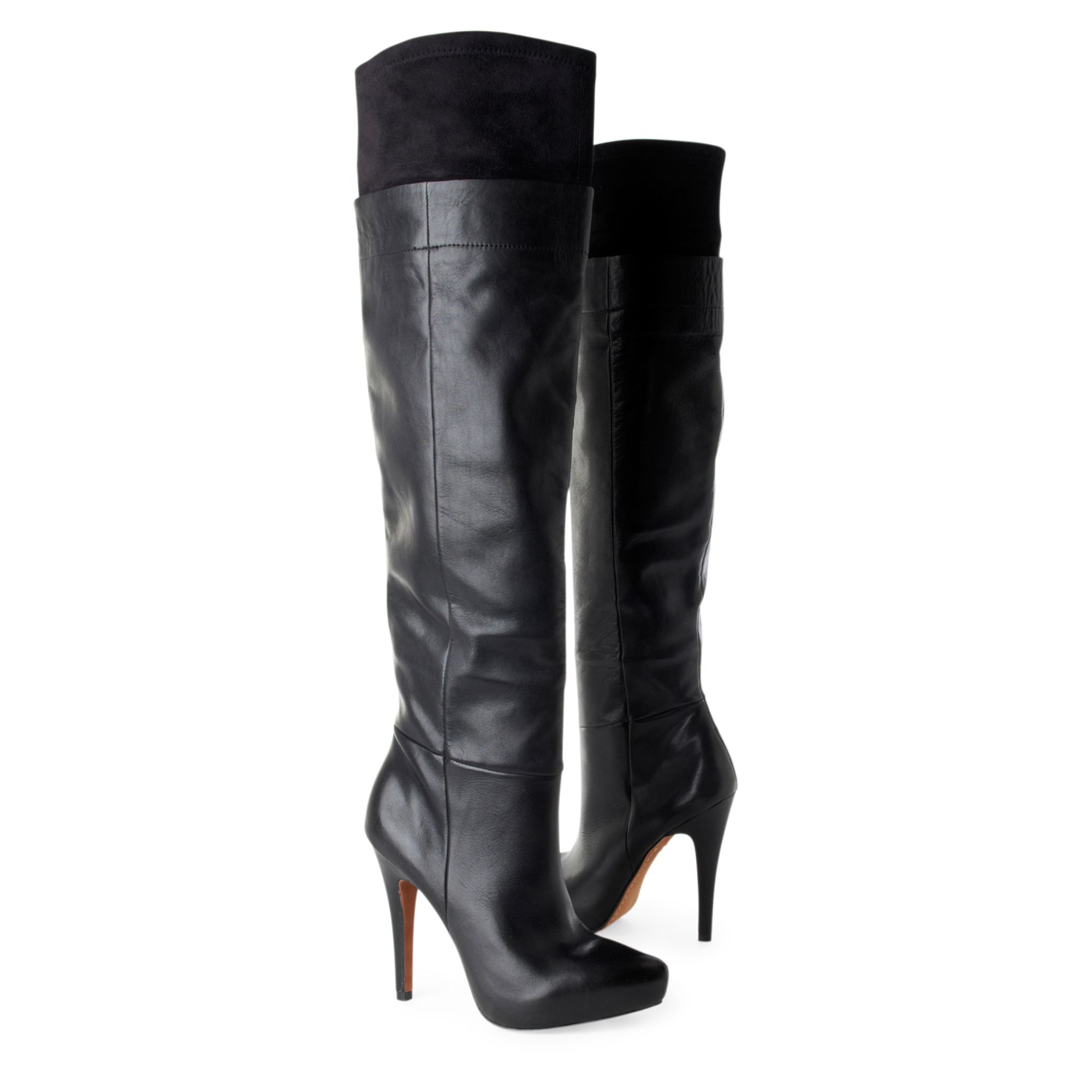 Sam Edelman Remy Knee–high Boots in Black | Lyst