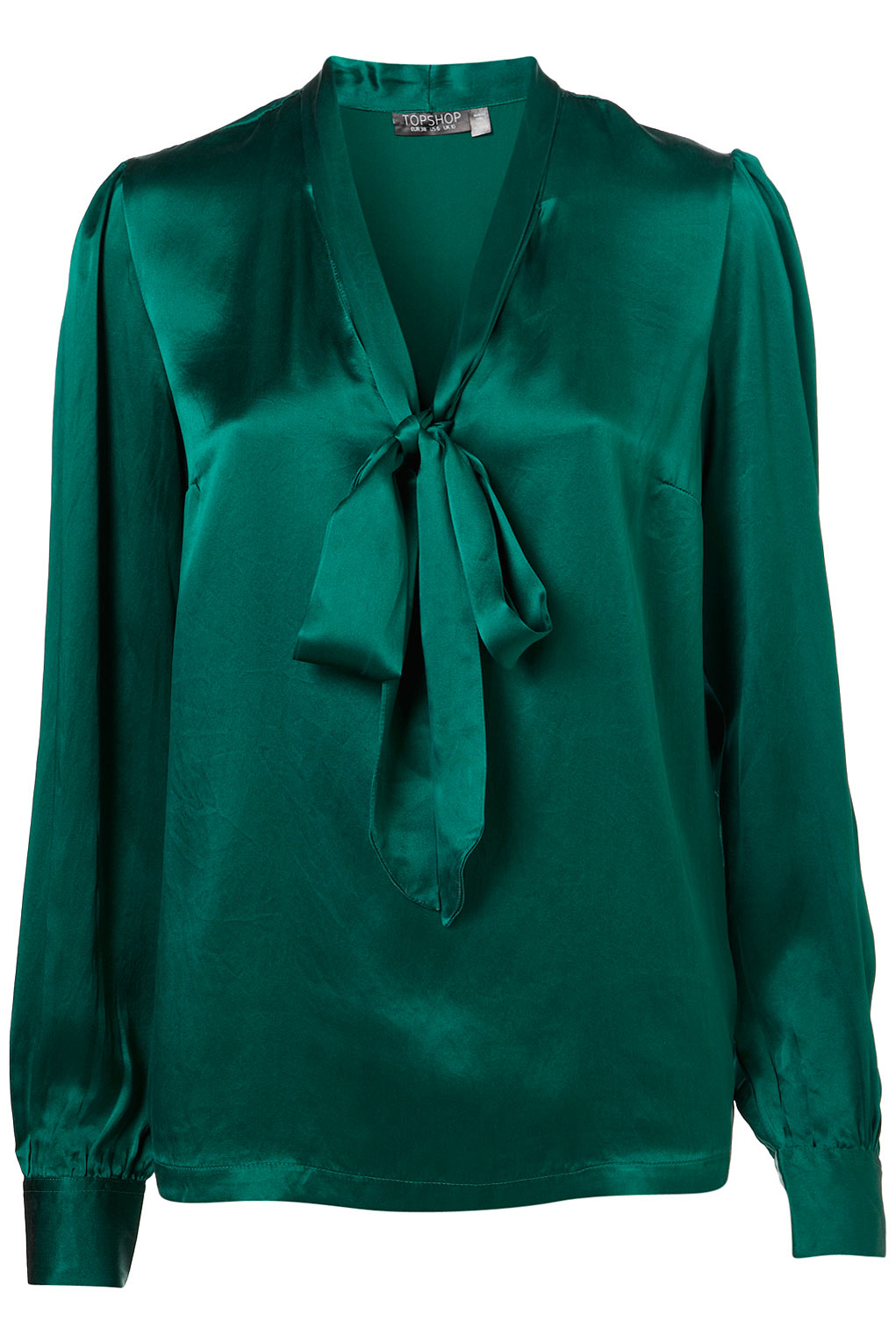topshop silk blouse