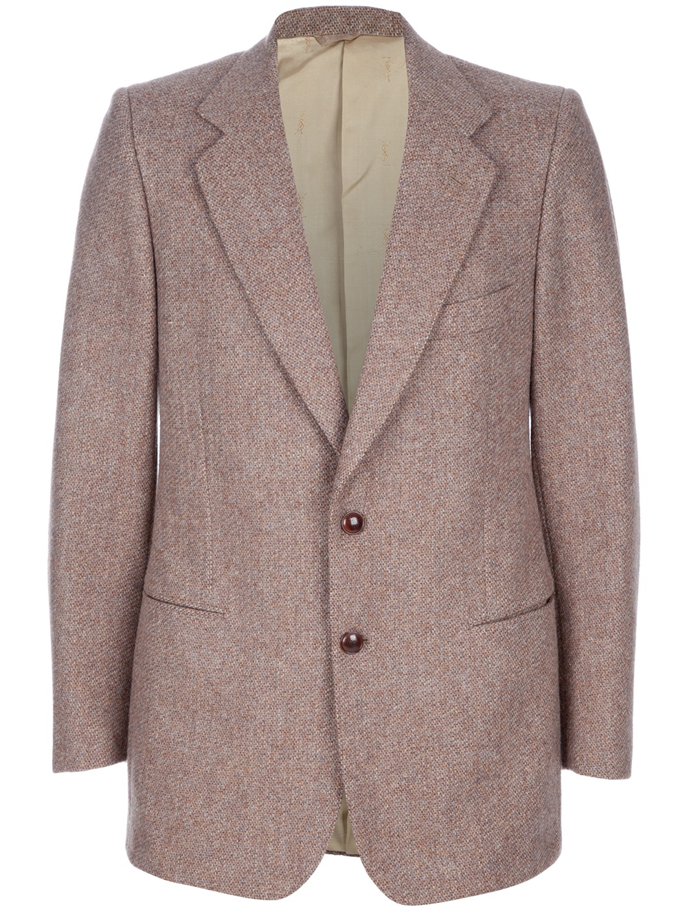 Yves Saint Laurent Vintage Tweed Suit in Brown for Men | Lyst