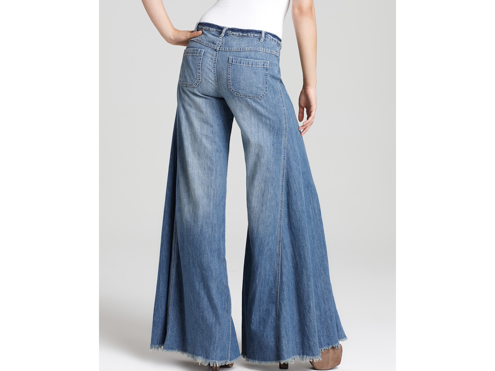 free people vintage flare jeans