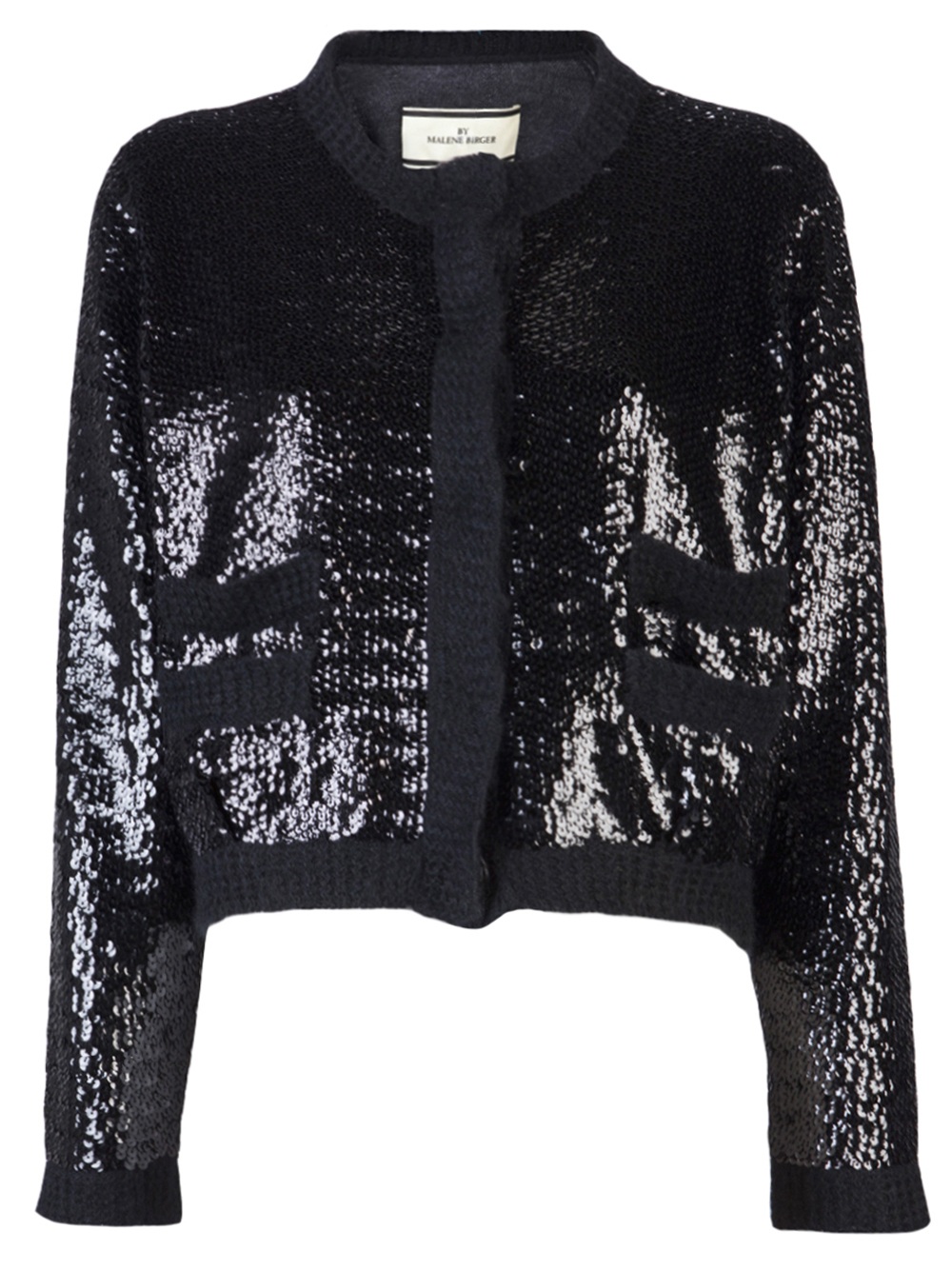 malene birger sequin cardigan