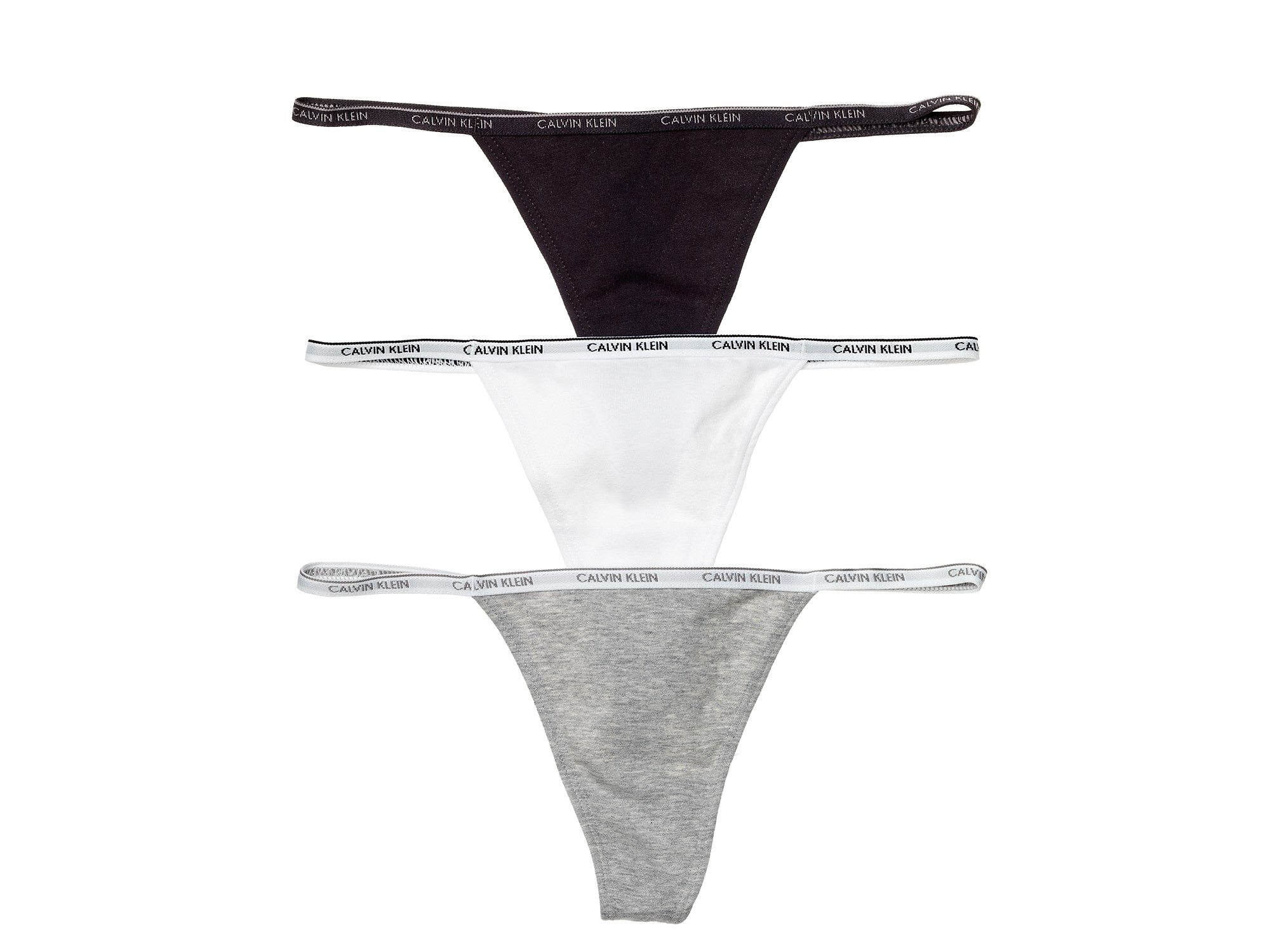 Calvin Klein Underwear Ck One String Thong In Grey Heather Gray Lyst