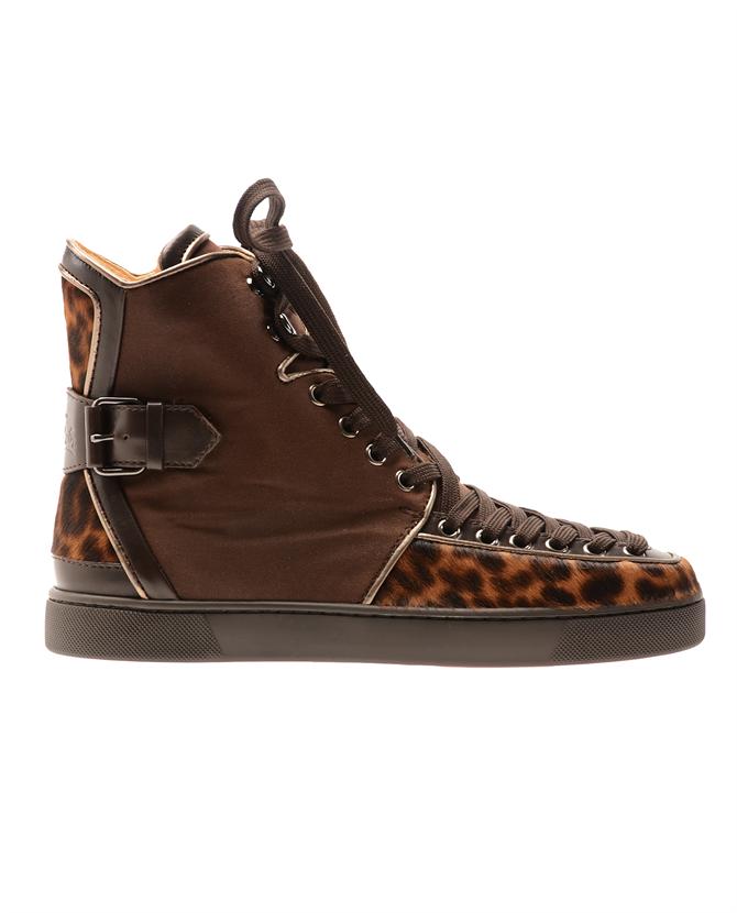 christian louboutin rantus orlato pony hair camo - Bavilon Salon