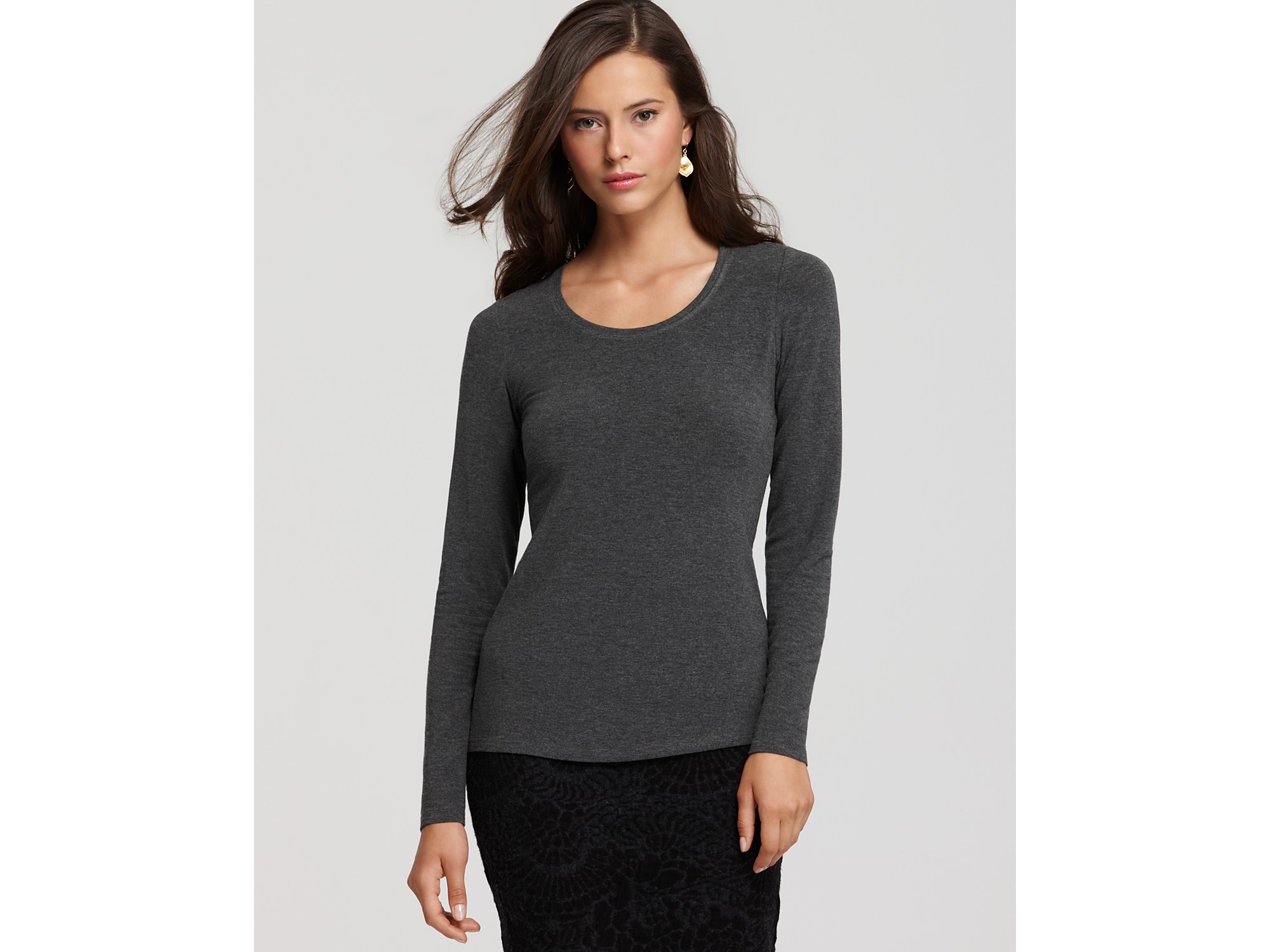 eileen fisher long sleeve tee