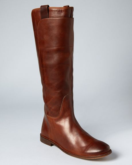 Frye Boots - Paige Tall Riding in Brown (cognac) | Lyst
