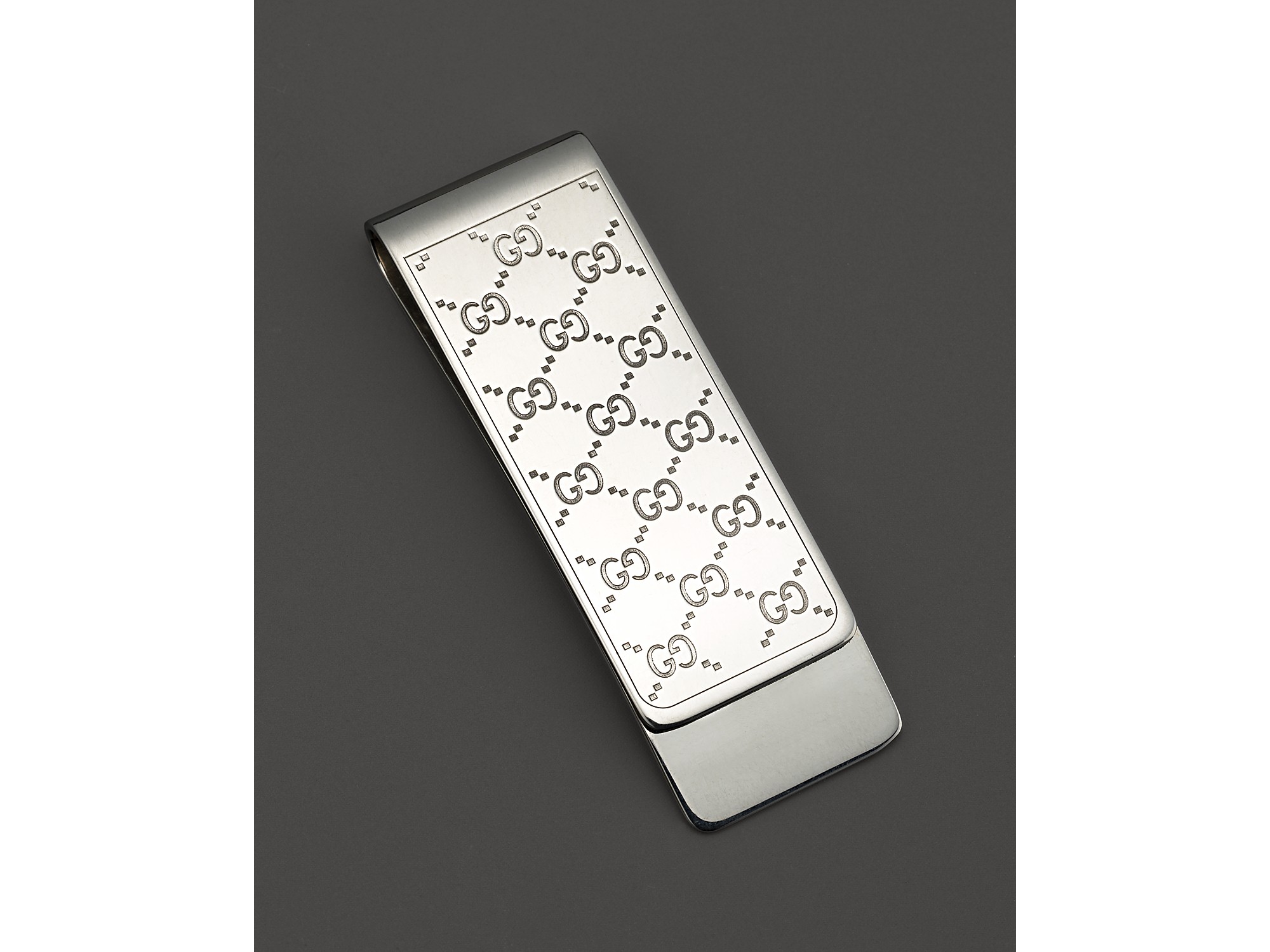 Gucci Sterling Silver Icon Money Clip in Metallic for Men Lyst