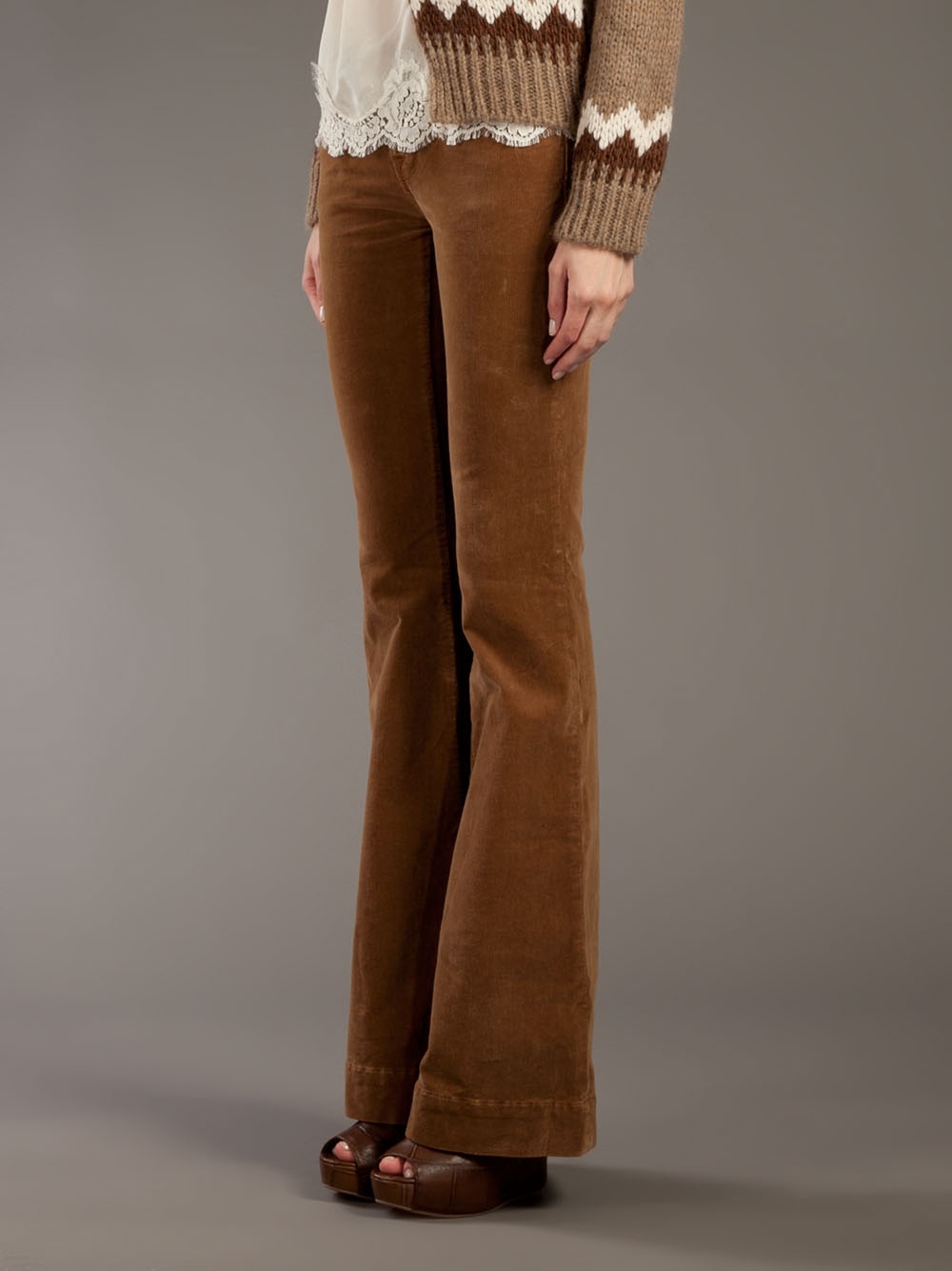 j brand corduroy flare