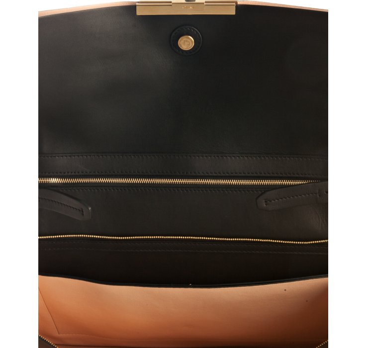 Cline Large Portfolio Shoulder Bag in Black | Lyst  