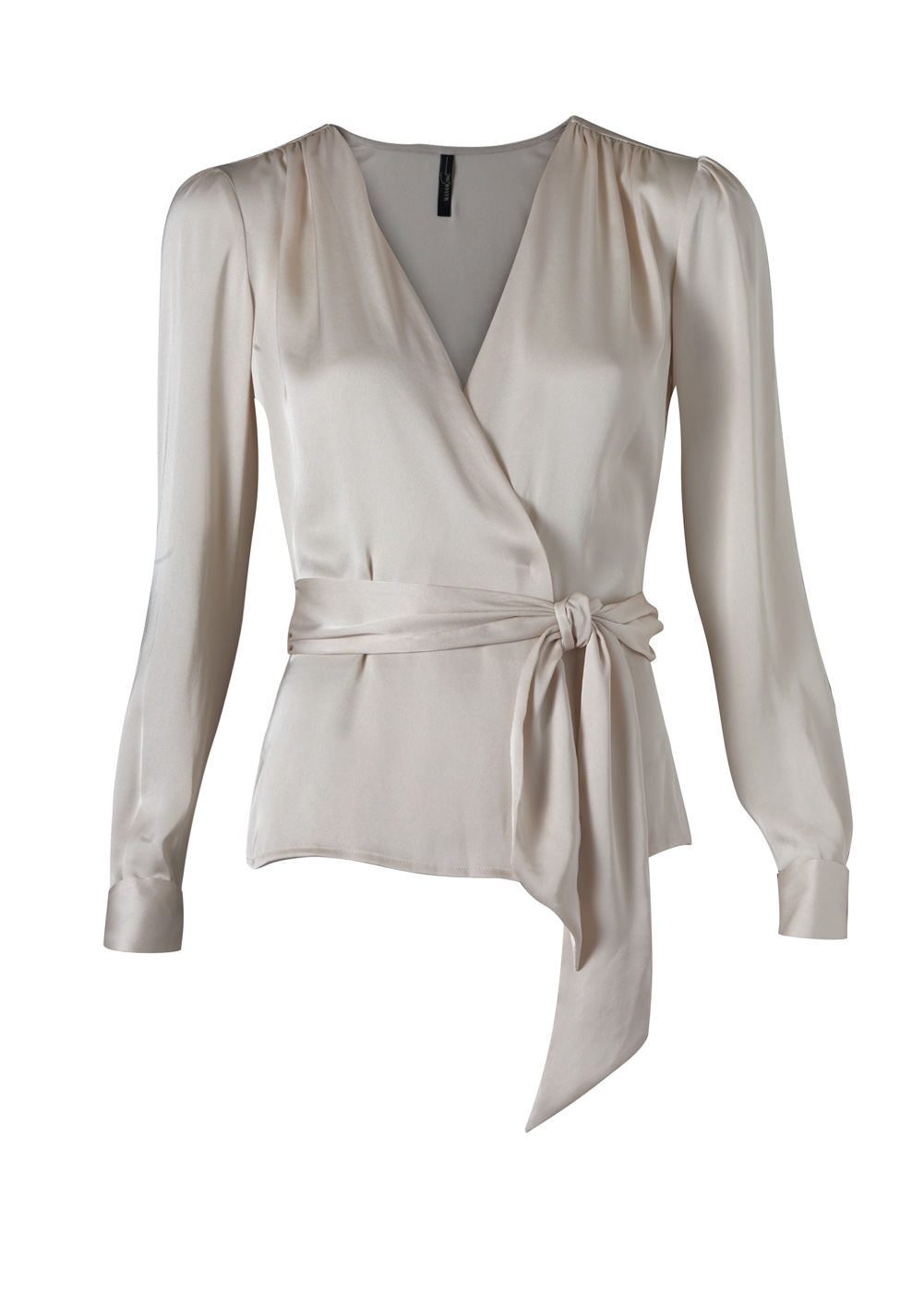 Mango Wrap Blouse in 10 (White) Lyst