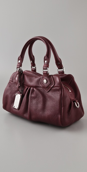 Marc By Marc Jacobs Classic Q Baby Groovee Satchel in Purple | Lyst