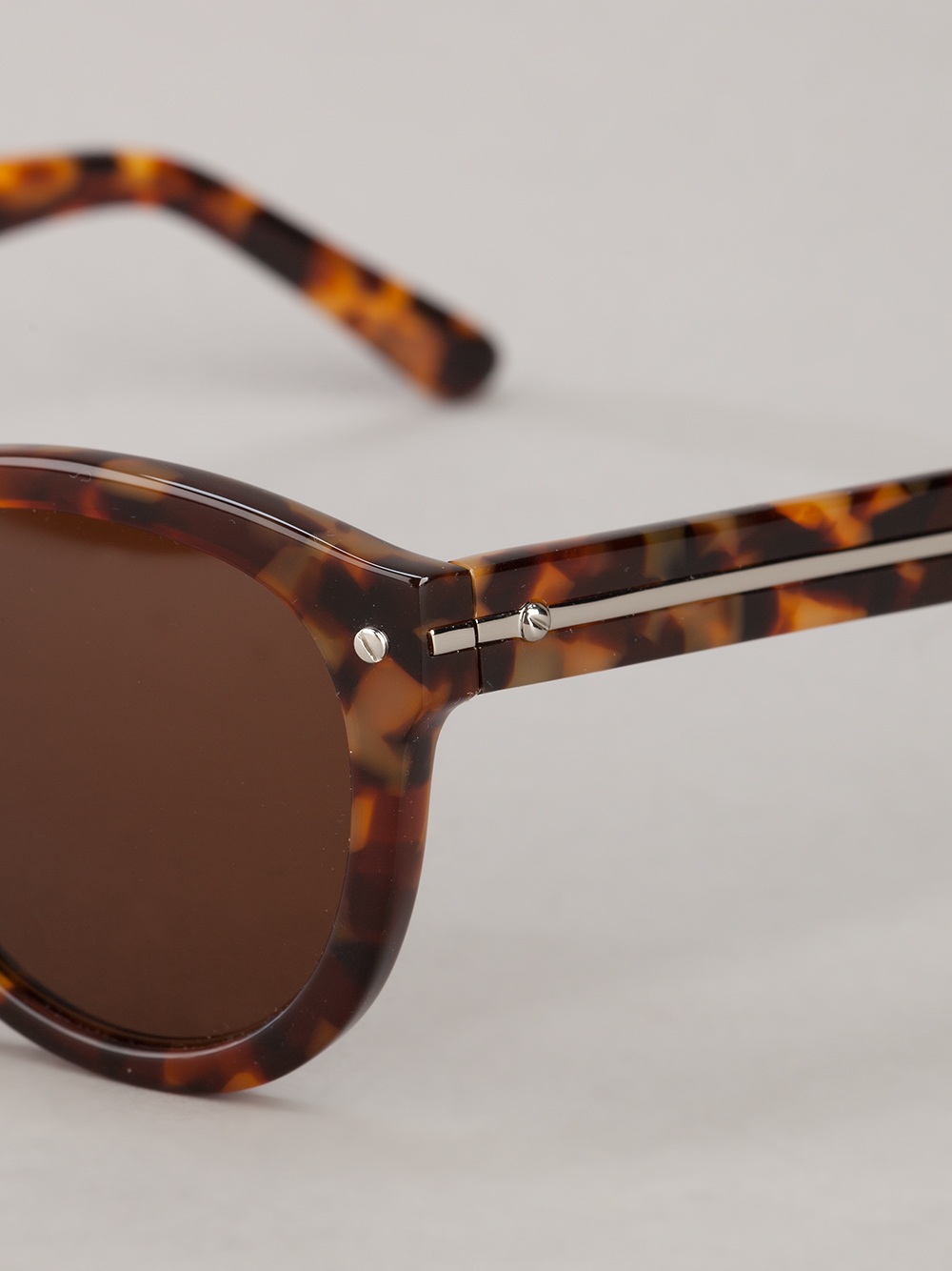 Rag & bone Tortoiseshell Sunglasses in Brown (bone) | Lyst