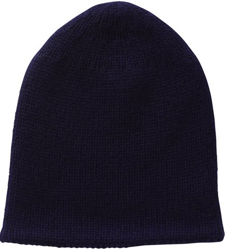Uniqlo Men Cashmere Knit Hat in Blue for Men | Lyst