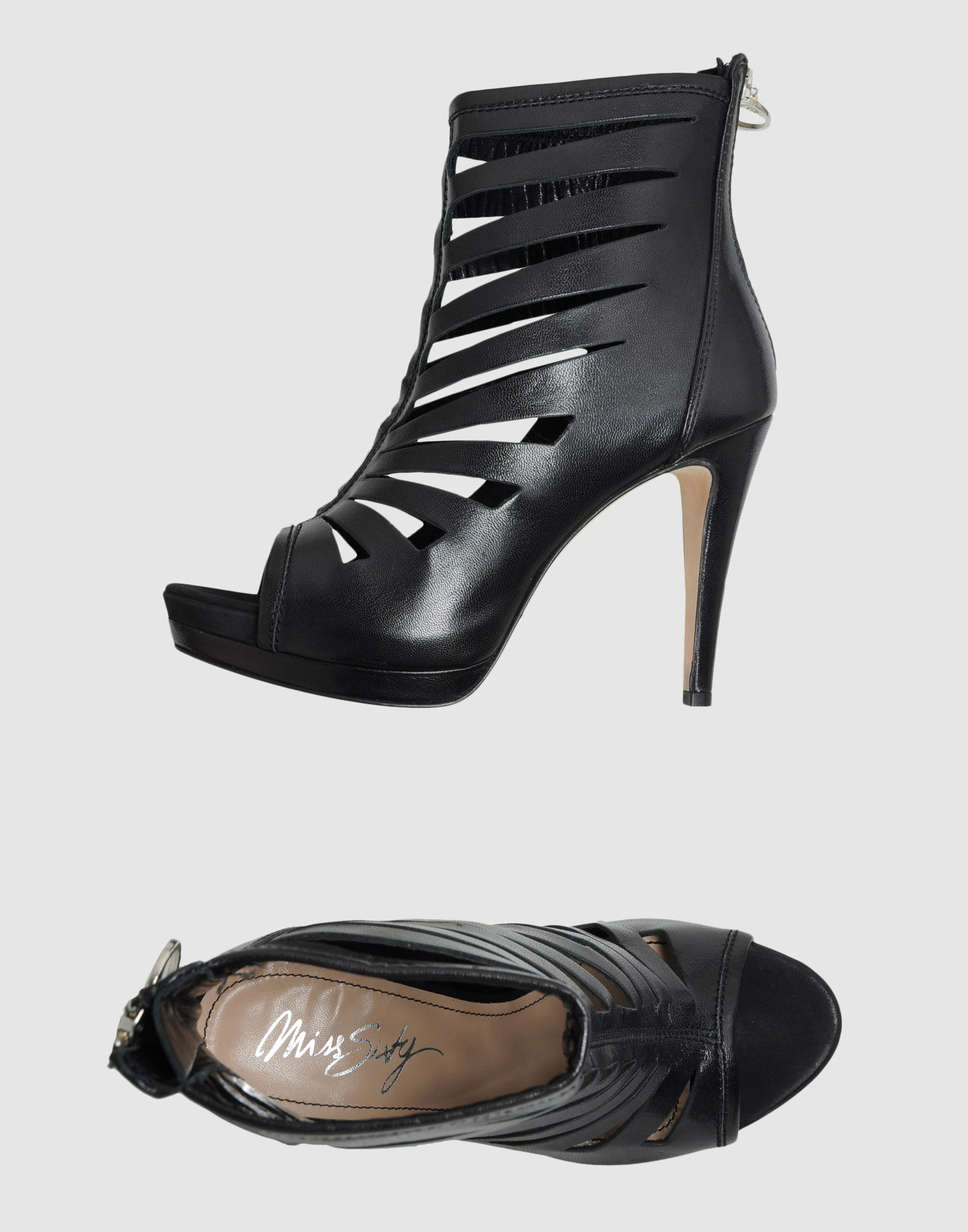 miss black high heels