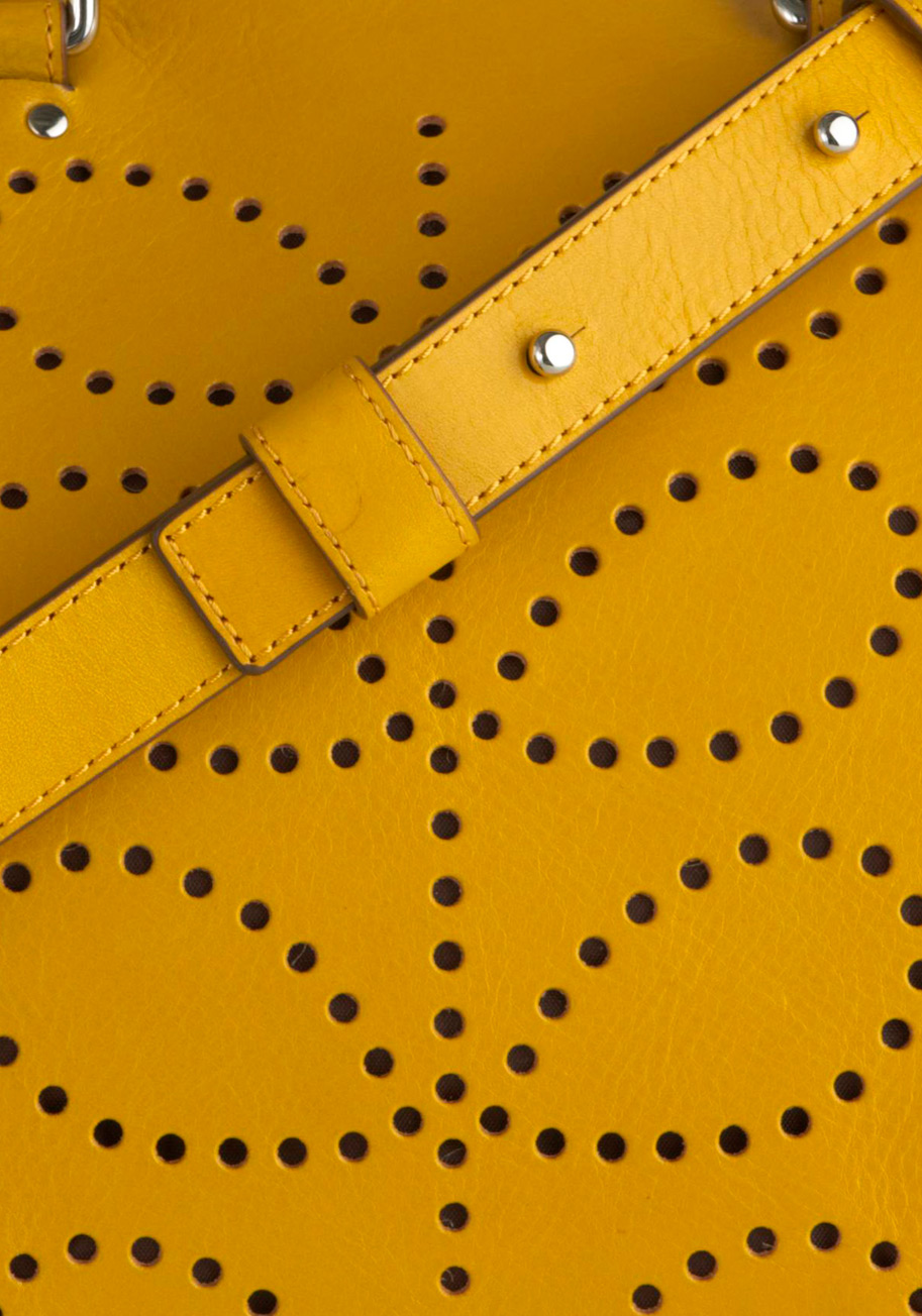 Modcloth Orla Kiely All Asprout Town Bag in Yellow Lyst