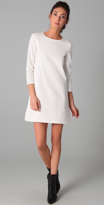 tibi white dress