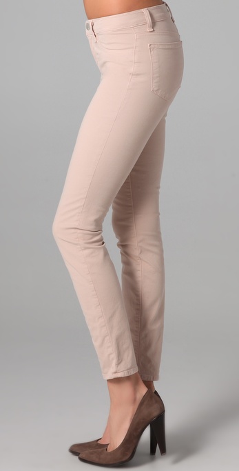 J Brand 811 Mid Rise Skinny Jeans in Nude (Natural) - Lyst