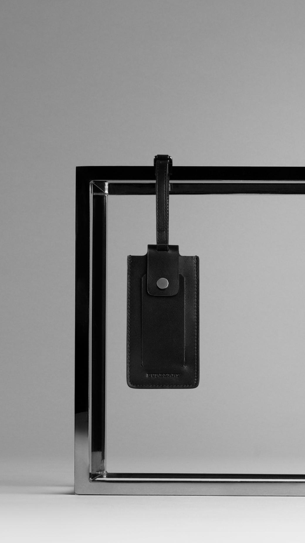 burberry luggage tag