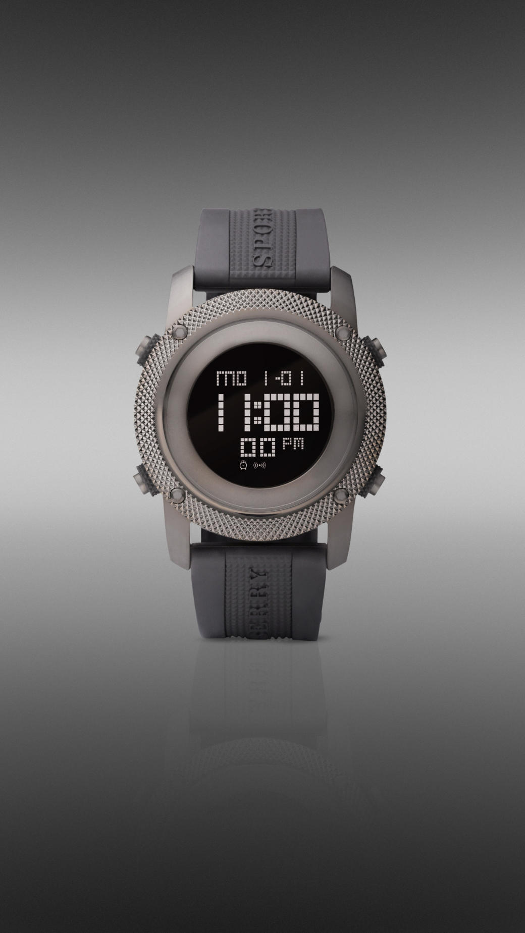 burberry digital watch