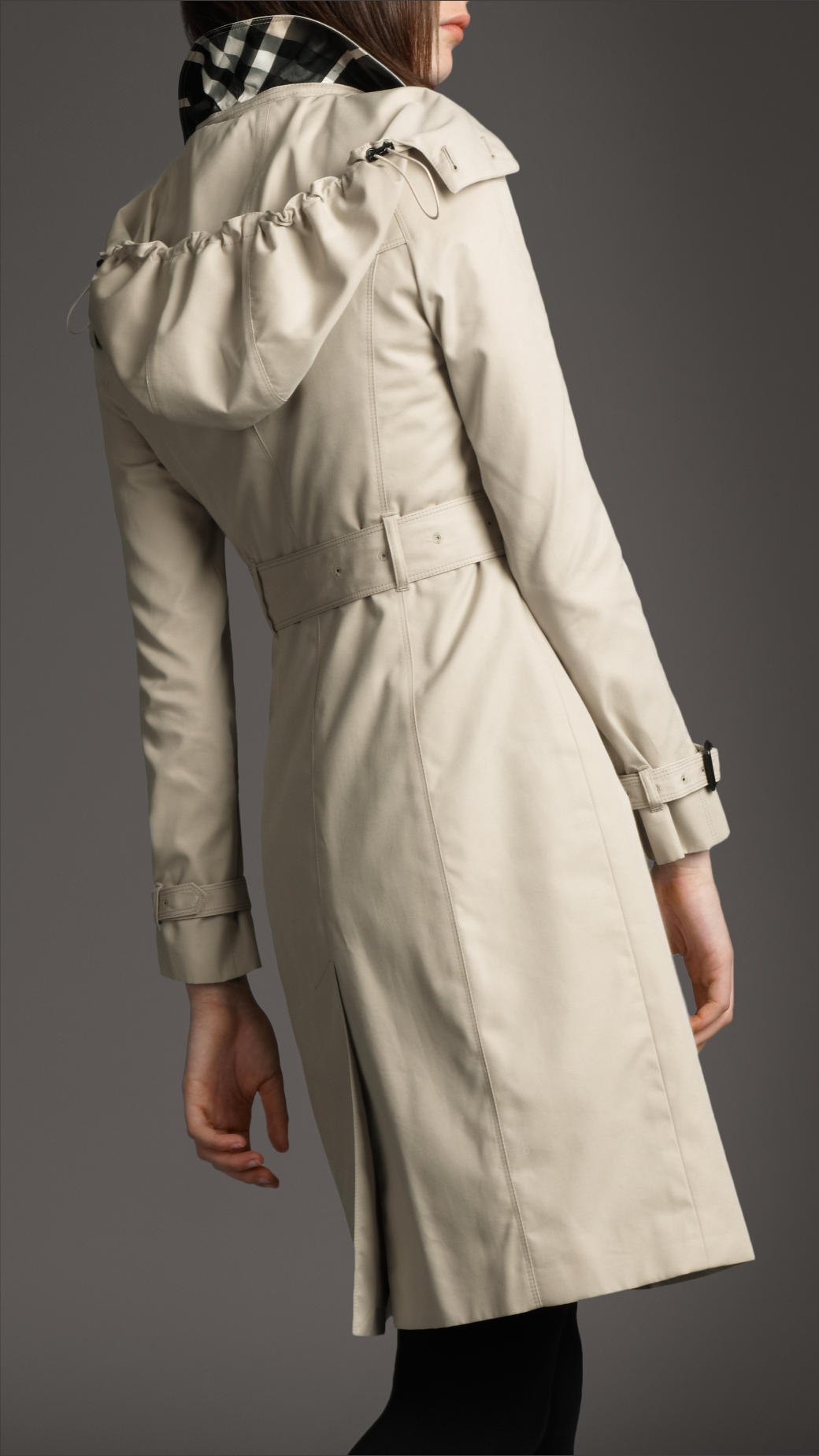 burberry trench hood
