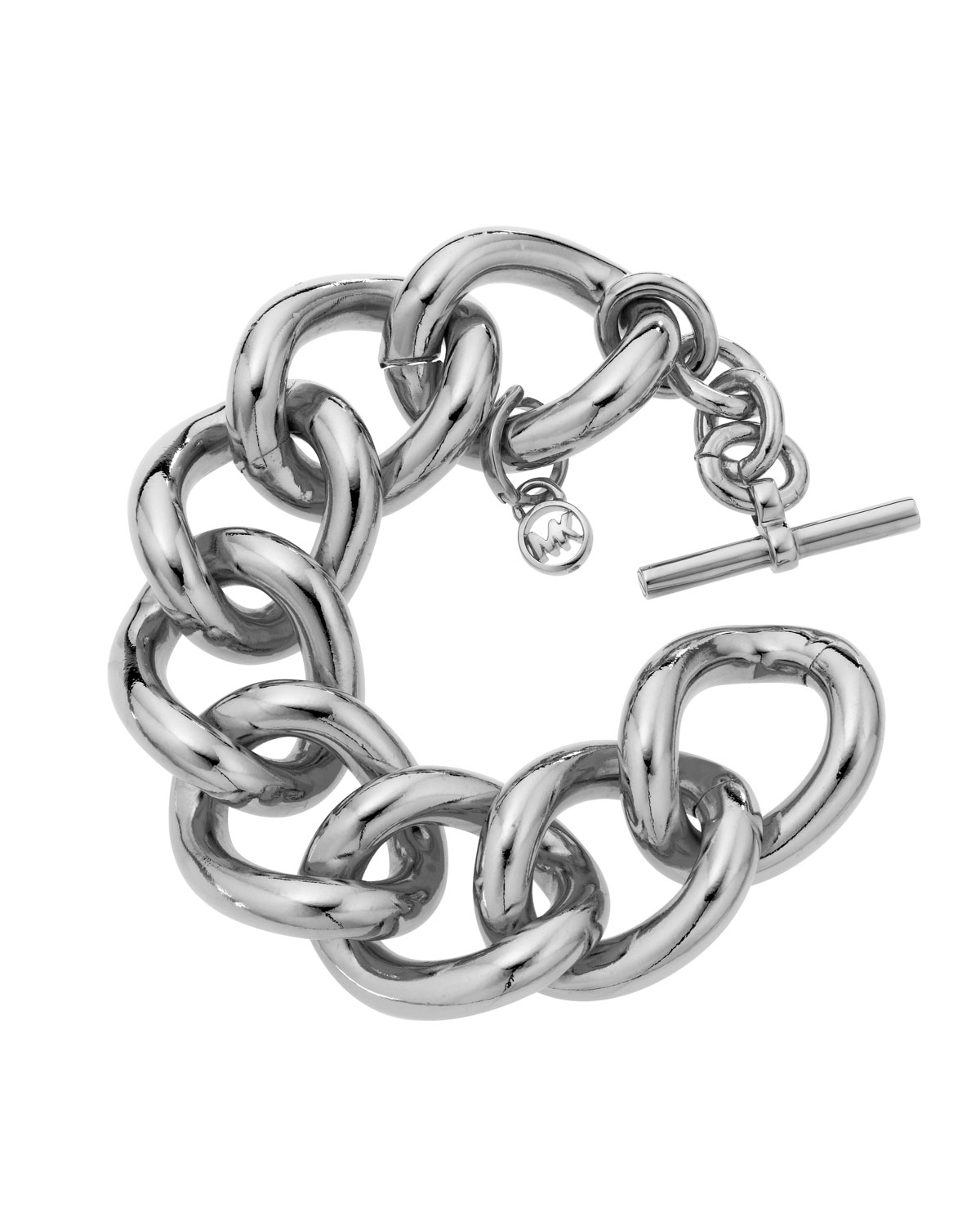 michael kors silver link bracelet