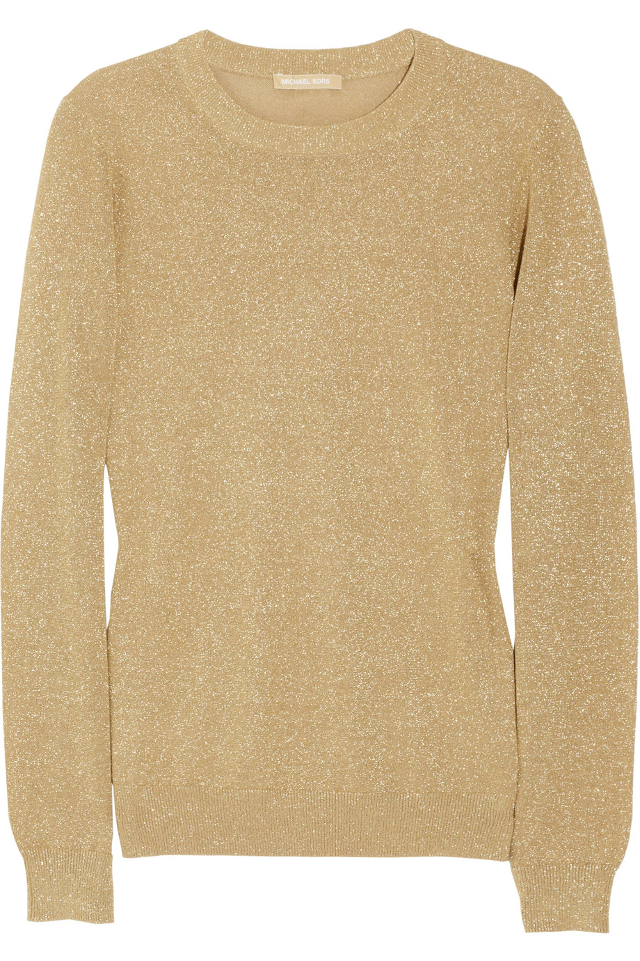 michael kors gold sweater