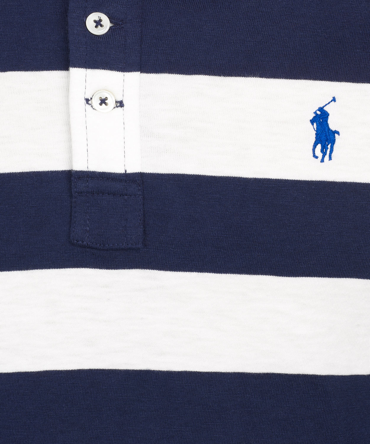 Lyst - Polo Ralph Lauren Navy and White Stripe Jersey Shirt in Blue for Men