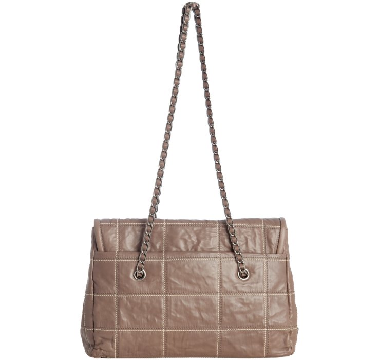 prada nylon tote bag - Prada Clay Antiqued Nappa Leather Chain Strap Shoulder Bag in ...
