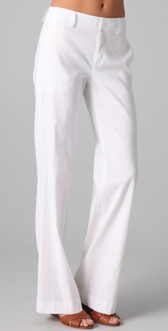vince white pants