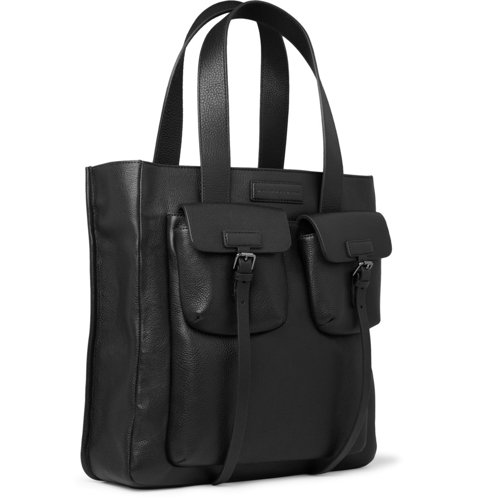 Marc By Marc Jacobs Full Grain Leather Tote Bag in Black for Men