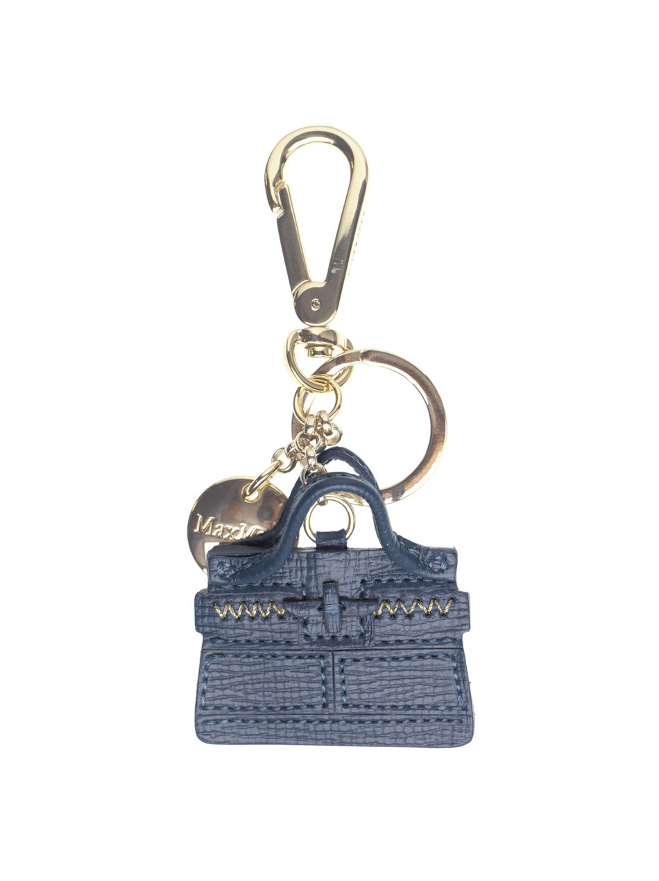 Max Mara Uragano Handbag Key-ring in Blue | Lyst