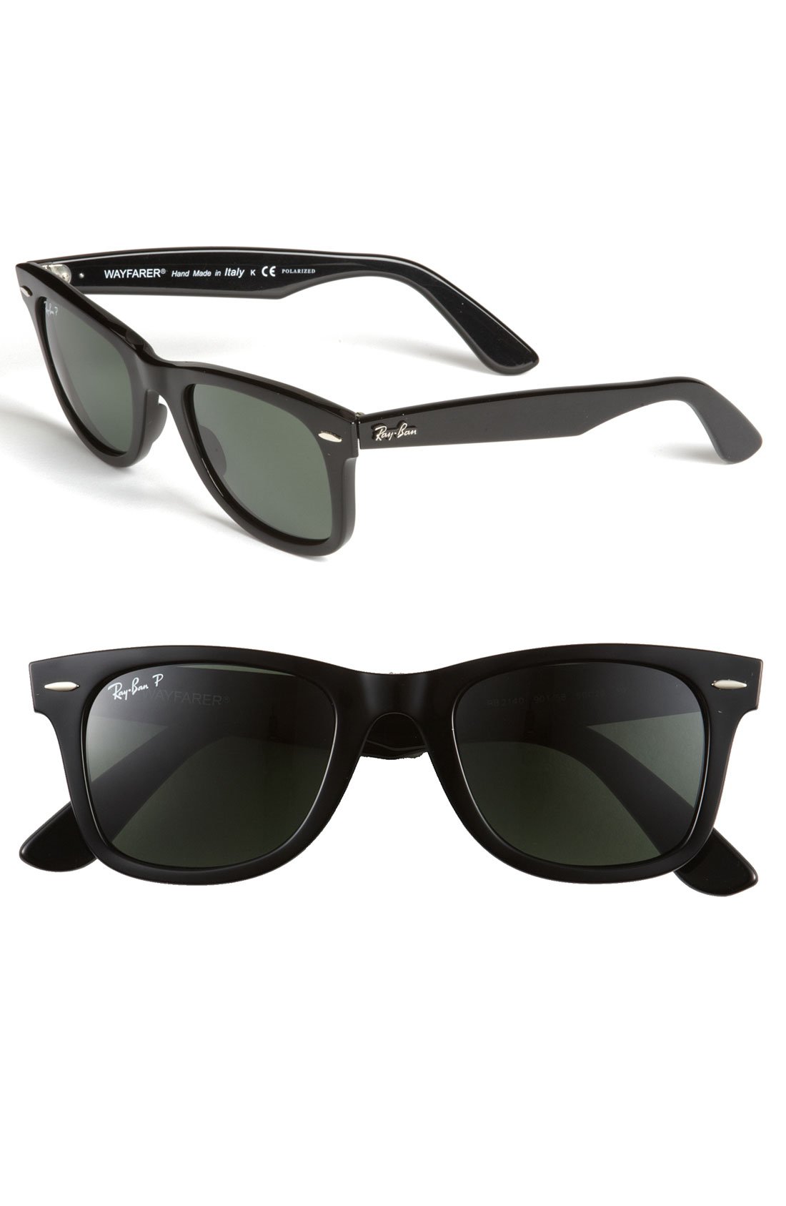 Ray-ban 'Classic Wayfarer' 54Mm Sunglasses in Black for