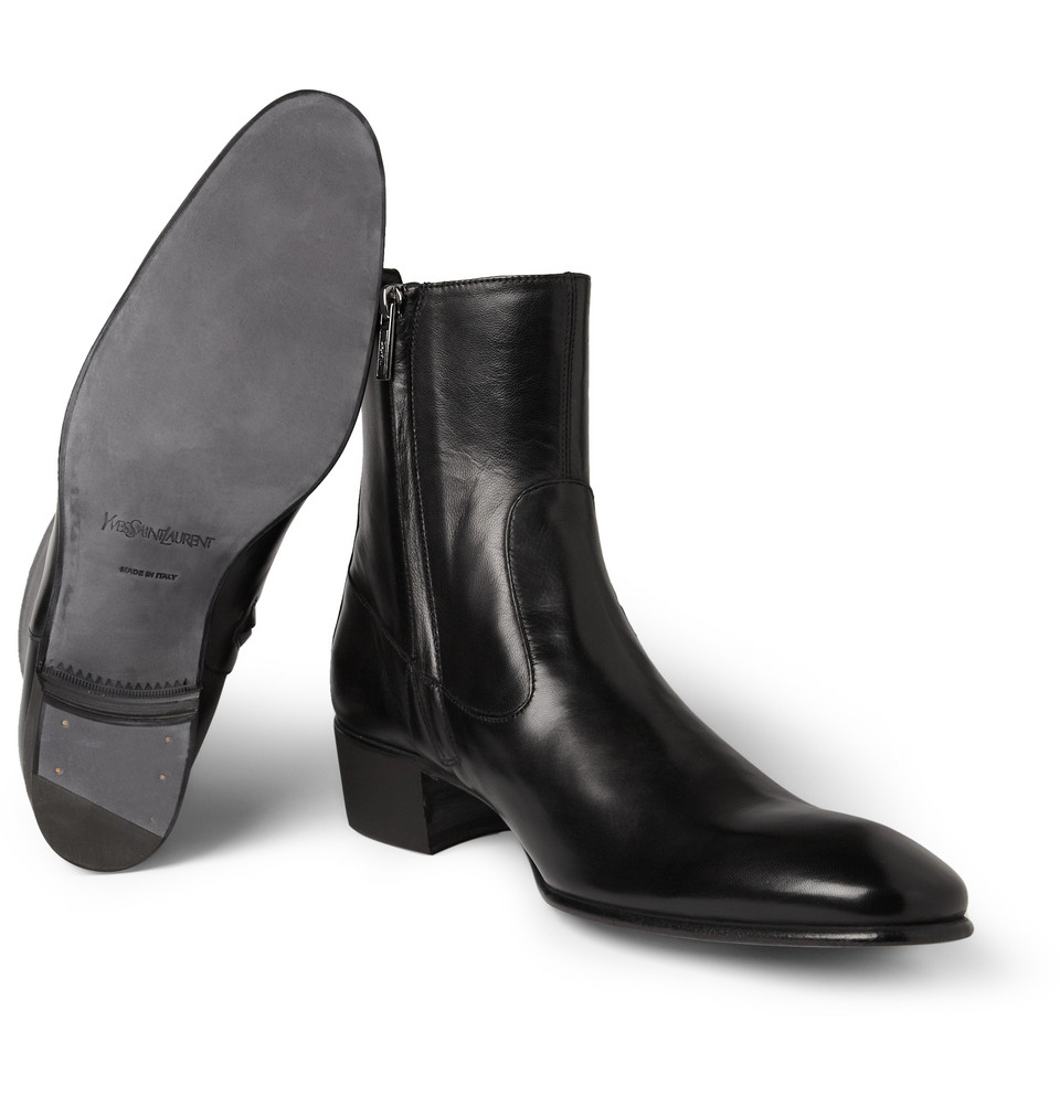 yves saint laurent johnny boots