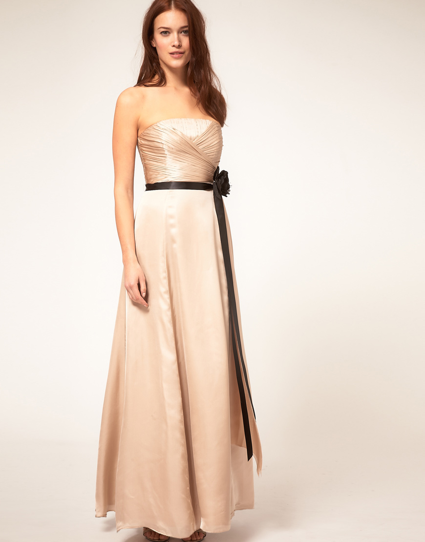 coast strapless dress